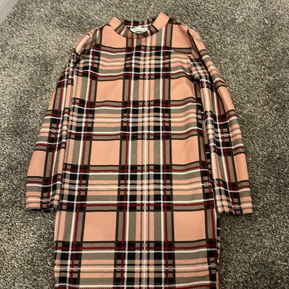 Plaid dress